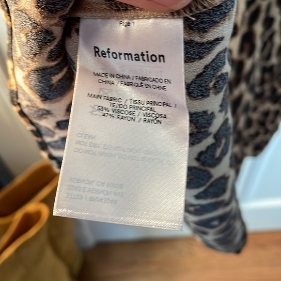 Sexy, beautiful reformation, leopard print corset dress super flattering 4  💕💋💅 - Picture 4 of 5